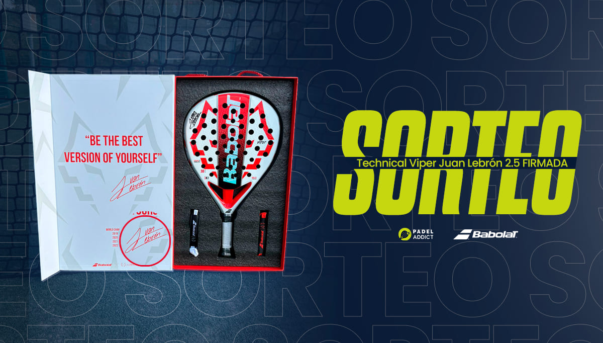 Tentez votre chance : remportez la Babolat Viper signée par Juan Lebrón !