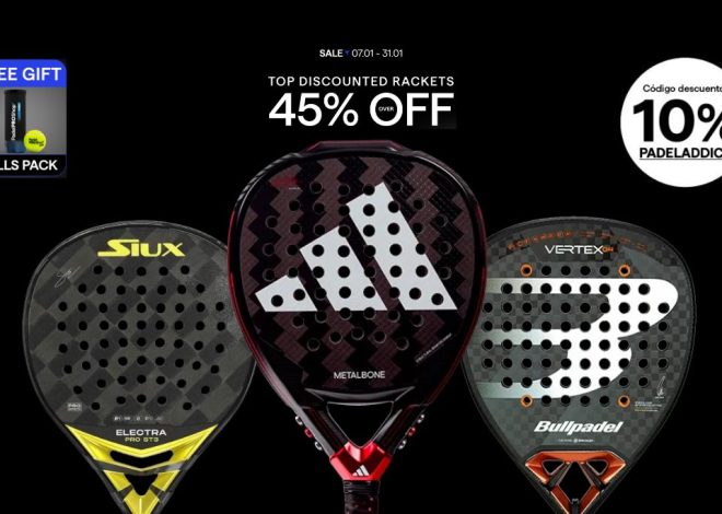 Soldes PadelPROShop : jusqu’à -50% et un tube de balles offert — les 6 offres à ne pas rater pour gagner en classement