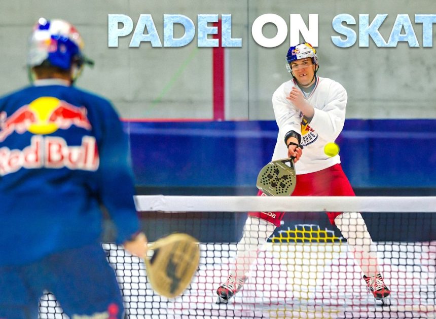 Ils ont transformé la patinoire en court : découvrez comment des stars du hockey ont écrasé la glace… à la pala