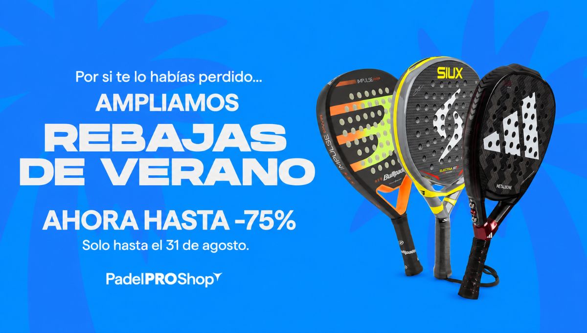 Soldes PadelPROShop prolongées : jusqu’à -75 % sur les palas de stars — les meilleures offres à ne surtout pas rater