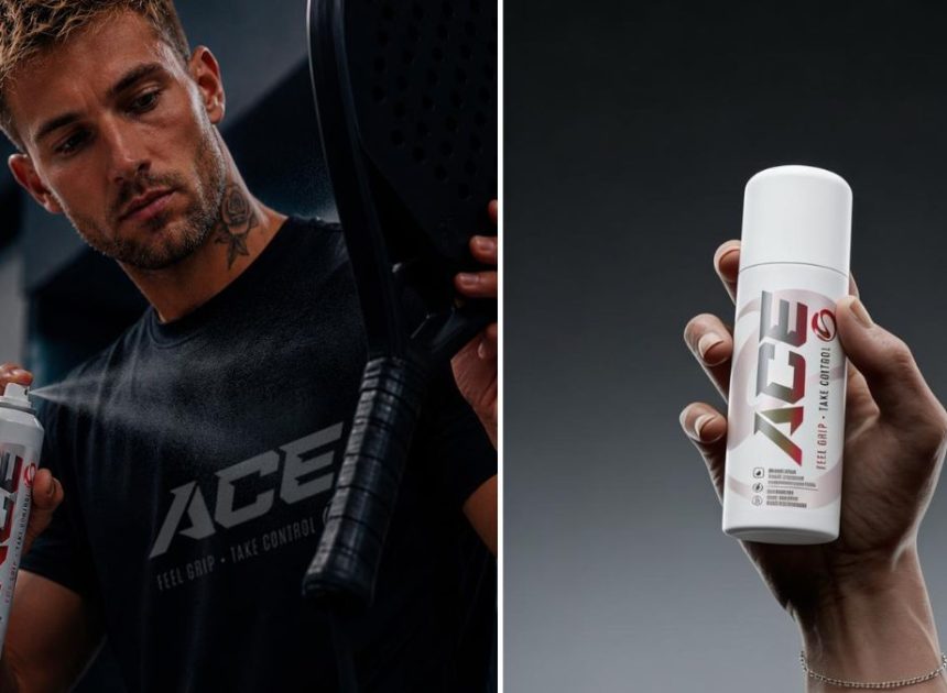 ACE PRO GRIP : le spray qui garde votre pala en main sans coller — découvrez pourquoi les pros l’adoptent